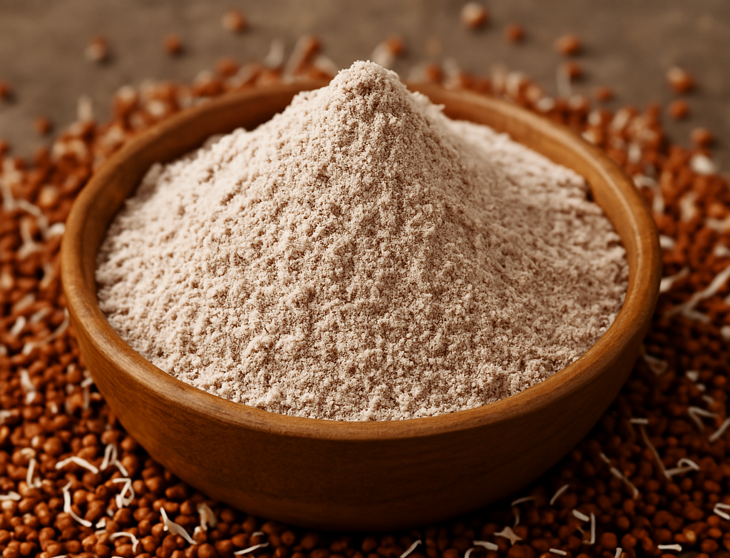 Sprouted Finger Millet Flour (Ragi Flour)